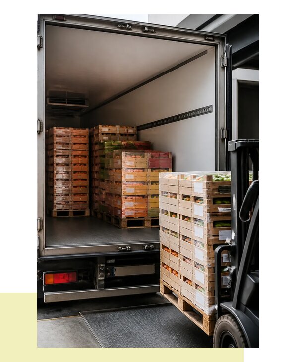 Перевозка сельхозпродукции на паллетах с доставкой в Черногорск