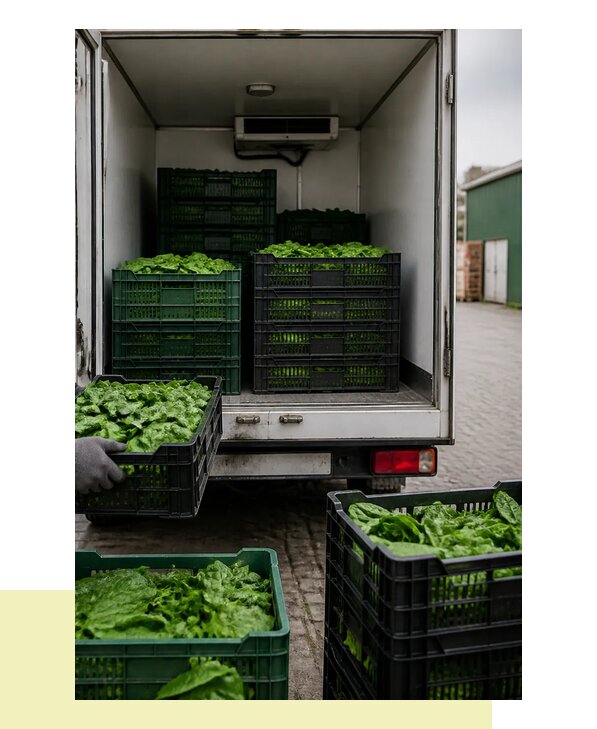 Перевозка шпината в Черногорск с сохранением свежести продукции